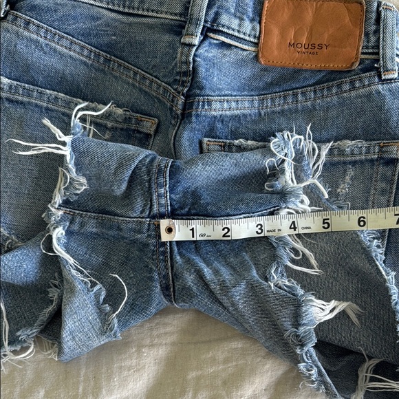 Moussy Denim Shorts - Picture 6 of 7